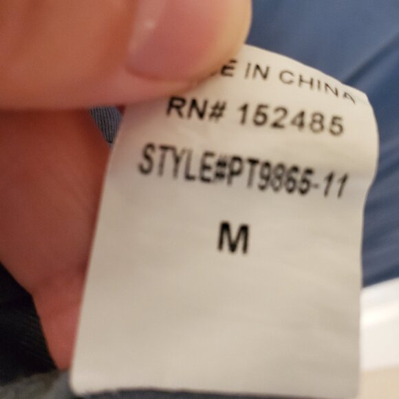 Papermoon top - Size Medium - Green/White Reece Mixed Material Top - Picture 6 of 7